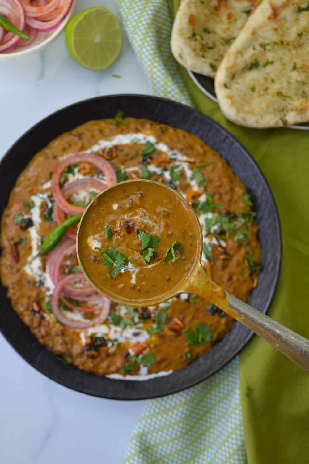 Maa di dal, Kaali da, Black dal , Dal makhani