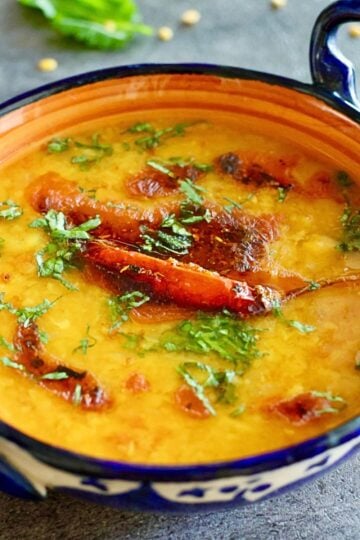 Dal Tadka in a bowl