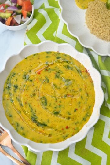 Dal palak recipe