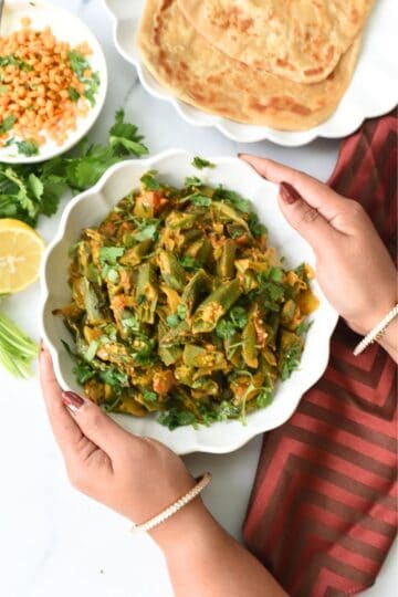 Dhaba style bhindi masala