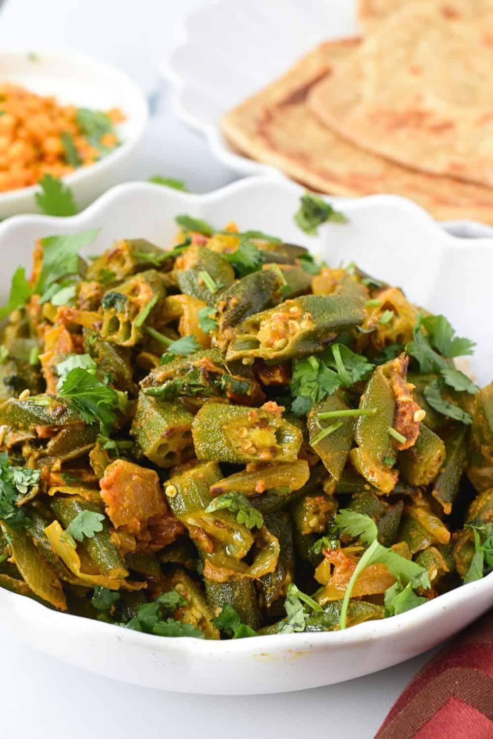 dhaba style bhindi masala