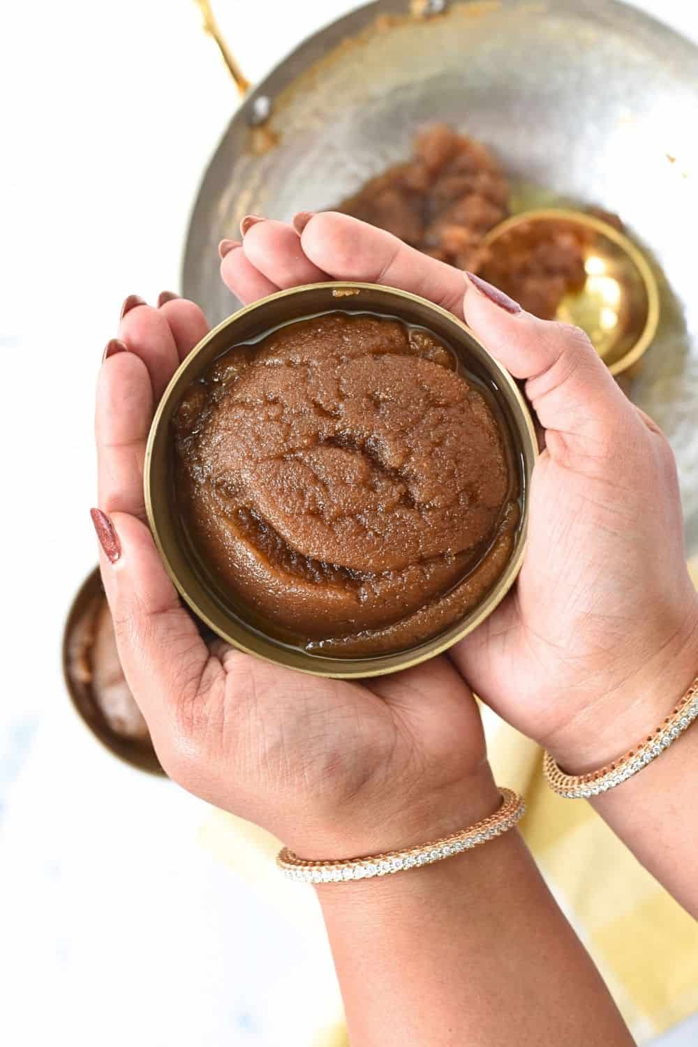 Atte ka halwa , kada prasad ,